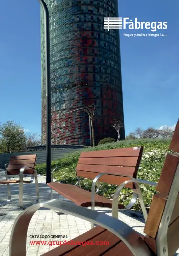 Catálogo Mobiliario General Parques y Jardines