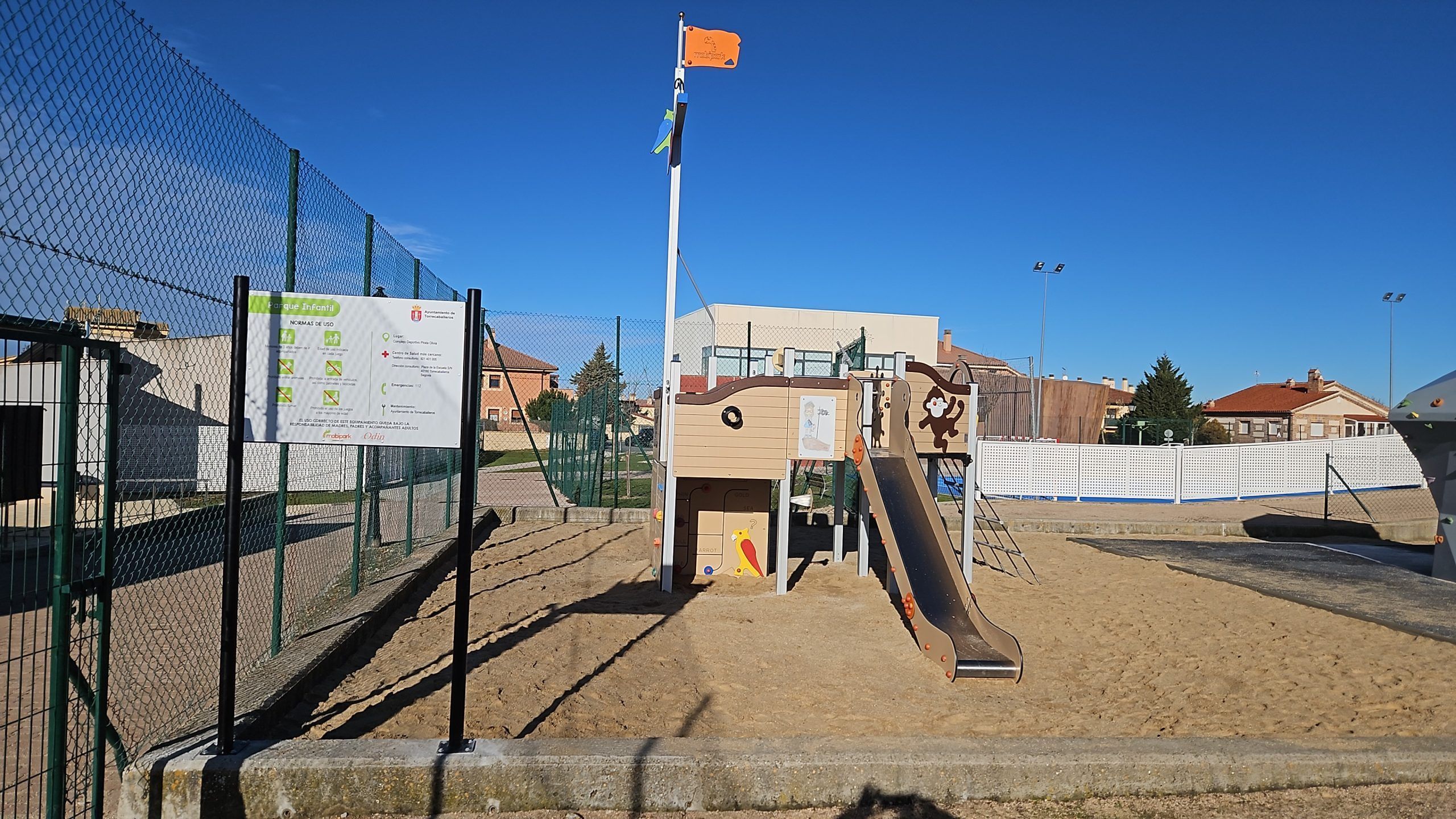 Mantenimiento de parques infantiles en Castilla Leon